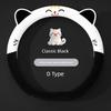 Car Steering Wheel Cover Winter Plush Warm Non-Slip 2025 New Model Cute Decorative Interior Winter Handle Cover for Women