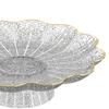 Plastic Fruit Bowl Elegant Table Serving Tray Organizer for Snacks Vegetables Sweets Parties Events