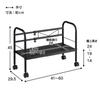 Belca Turn the space under your desk into storage free width x depth x height 45 storage expandable height with - space! Desk-under rack, expandable,