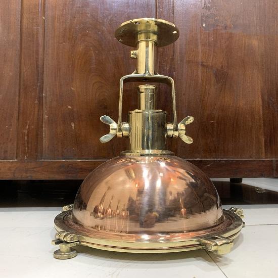 Nautical Style Ceiling Mount Pendant Spot Light Fixture Copper , Brass Lot Of 5