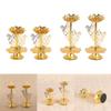 1Pair Iron Lamp Home Table Centerpieces Lotuss Desk Advents Candle Holder Butter Lamp Lotuss Candle Holder