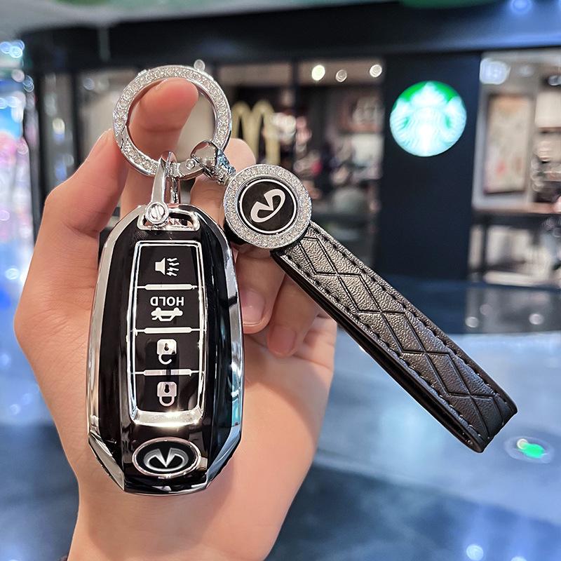 Compatible Infiniti Key Covers for Q50L, QX50, QX60, QX55, Q70, Q60 - Unisex Design