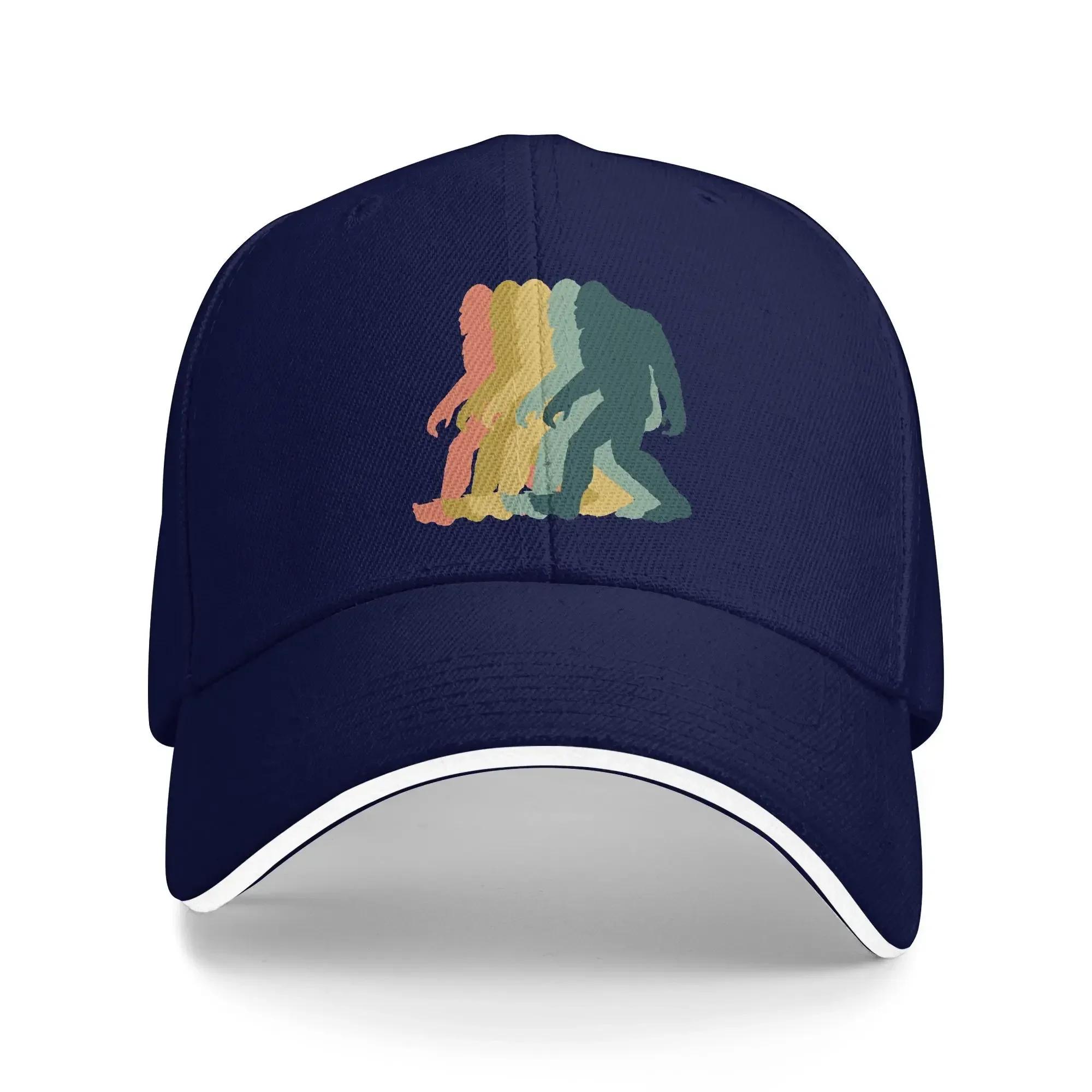 Bigfoot Baseball Cap Sasquatch Casual Trucker Hat Summer Men Women Kpop Rock Baseball Caps One Size