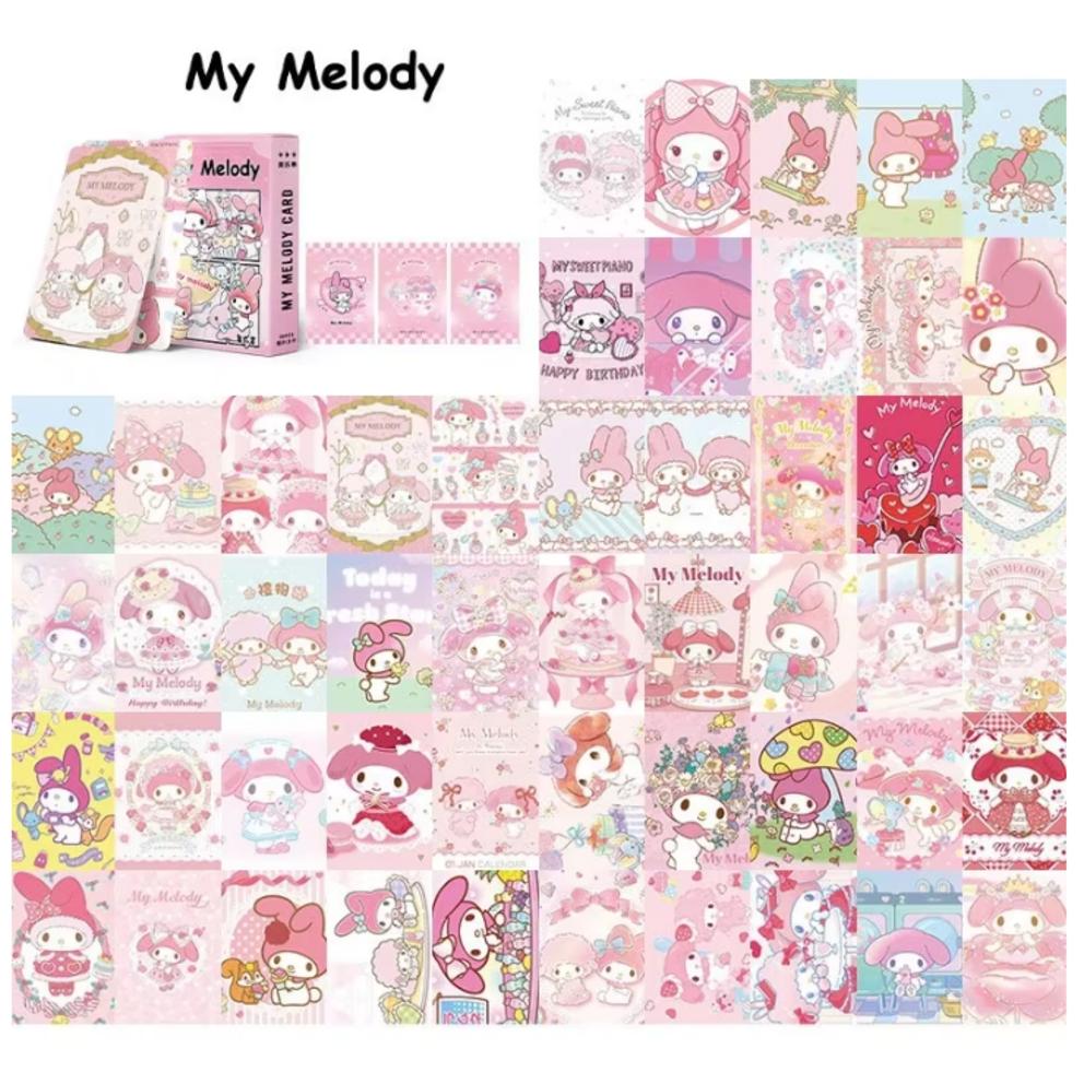 

Mapsiai Sanrio Character 55-Sheet Hologram Goods Photo Card, My Melody, 1 Piece