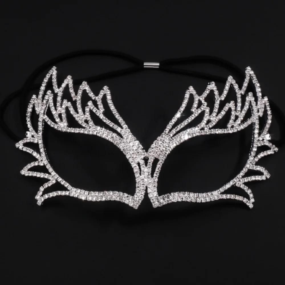

Fashion Elegant Angel Face Jewelry Rhinestone Eye Jewelry Trend Matching Women Eye Accessories Masquerade Maskss Decorations