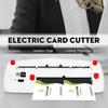 AC220V-240V Automatic Name Card Slitter SK316 Business Card Cutting Machine 20W Name Card Cutter New