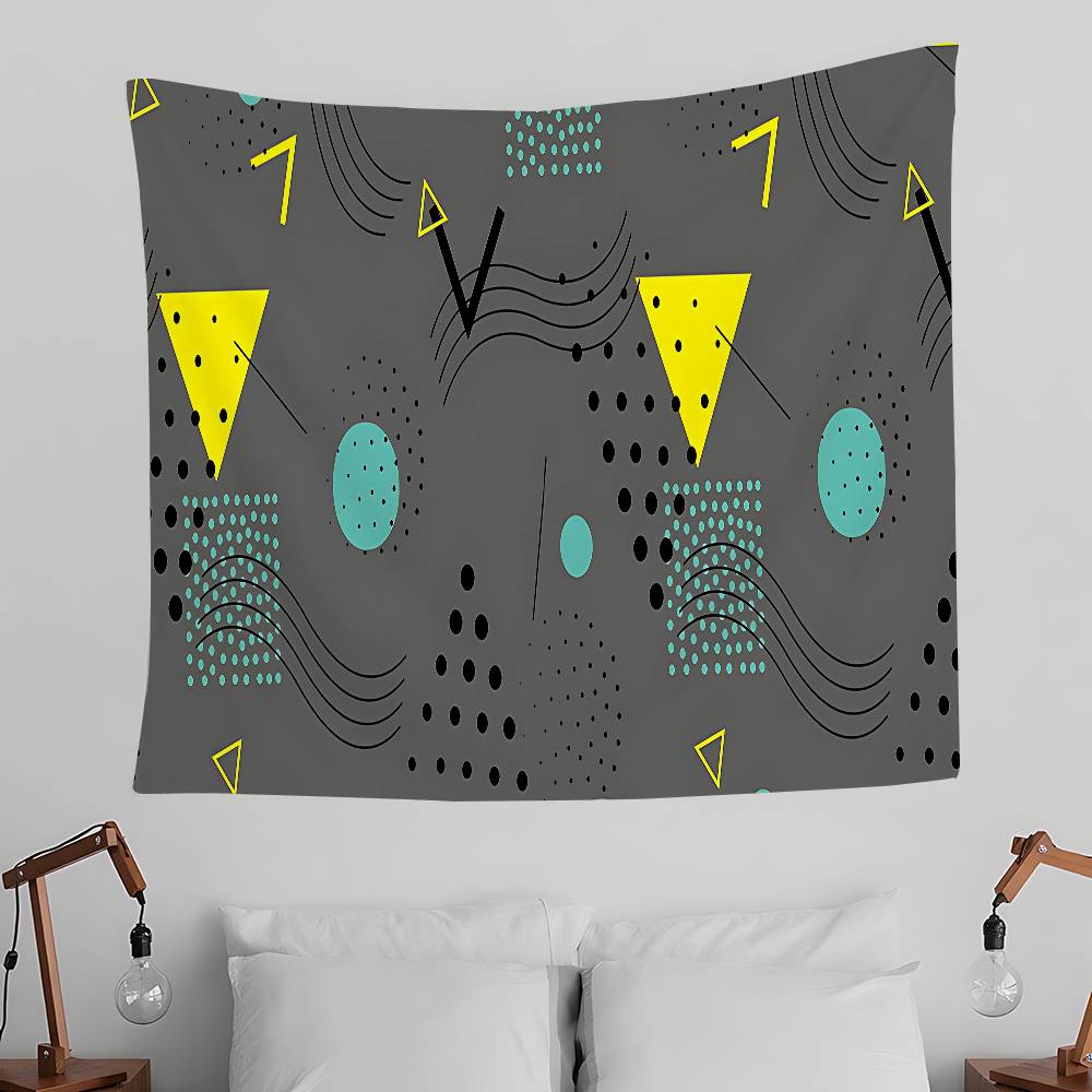 Simply Black And White Tapestry Wall Hanging Tapestry Art Deco Blanket Curtain Hanging At Home Bedroom Living Room Decor