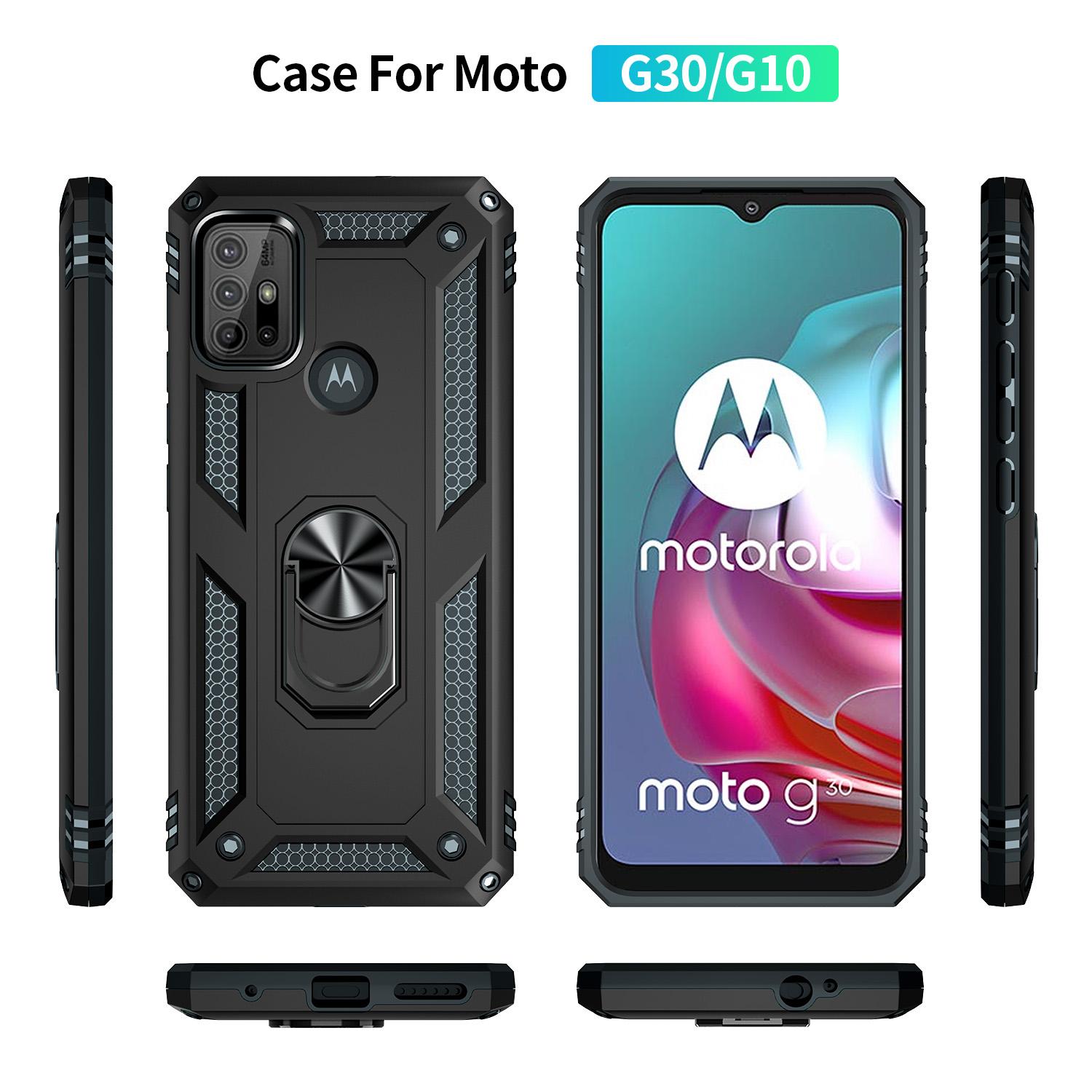 

Для Motorola Moto G10 G20 G30 G50 5G G60 G60S G100 G200 G40 Fusion Case Магнитный кольцевой бронеавтомобильный чехол для Moto G31 G41 G51 G71 G22 G52