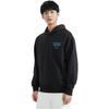 Calvin Klein FW23 Letter Stretch Hooded Long Sleeve Sweatshirt Men sweatshirt Space-Black J324473