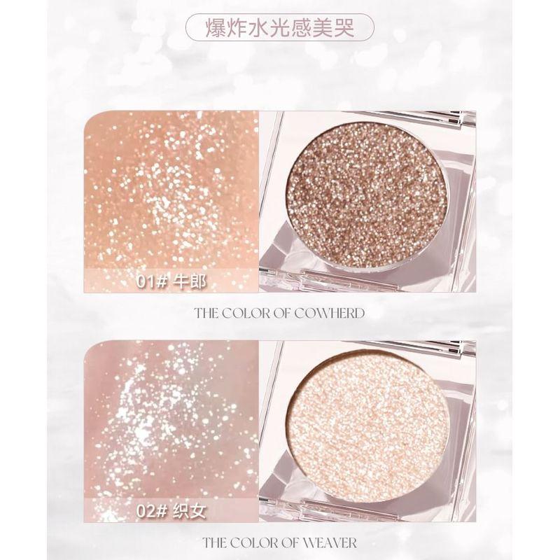 NOVO - Sparkling Monochrome Eyeshadow - 6 Colors