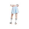 Adidas Elastic Waist Slim-Fit Mini Skirt Women Bottoms Blue IT9843