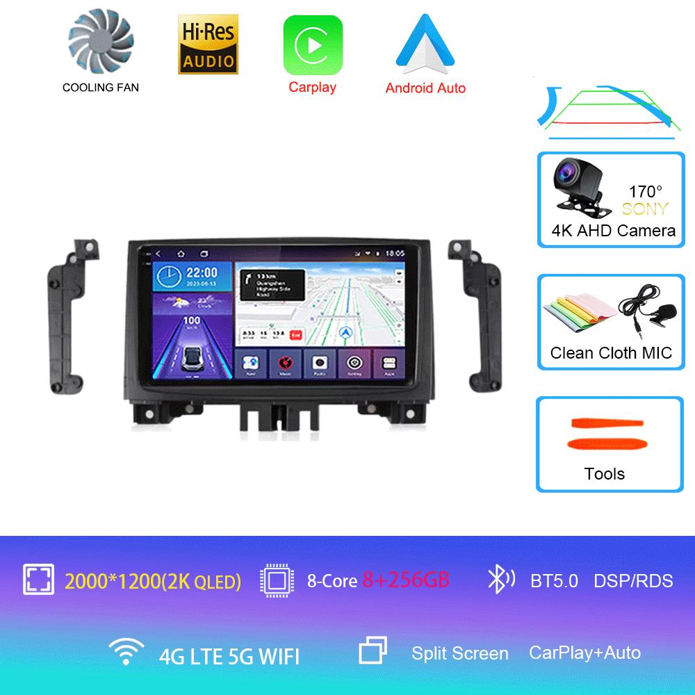 For Mercedes Benz Sprinter For VW Crafter Van 2006 - 2016 Car Radio Multimedia CarPlay WIFI GPS Navigation Player Android 14