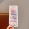 5pcs/Set Ocean Theme Shell Hair Clips Side Clip Style Headwear Cute Starfish Hairpins  For Girls
