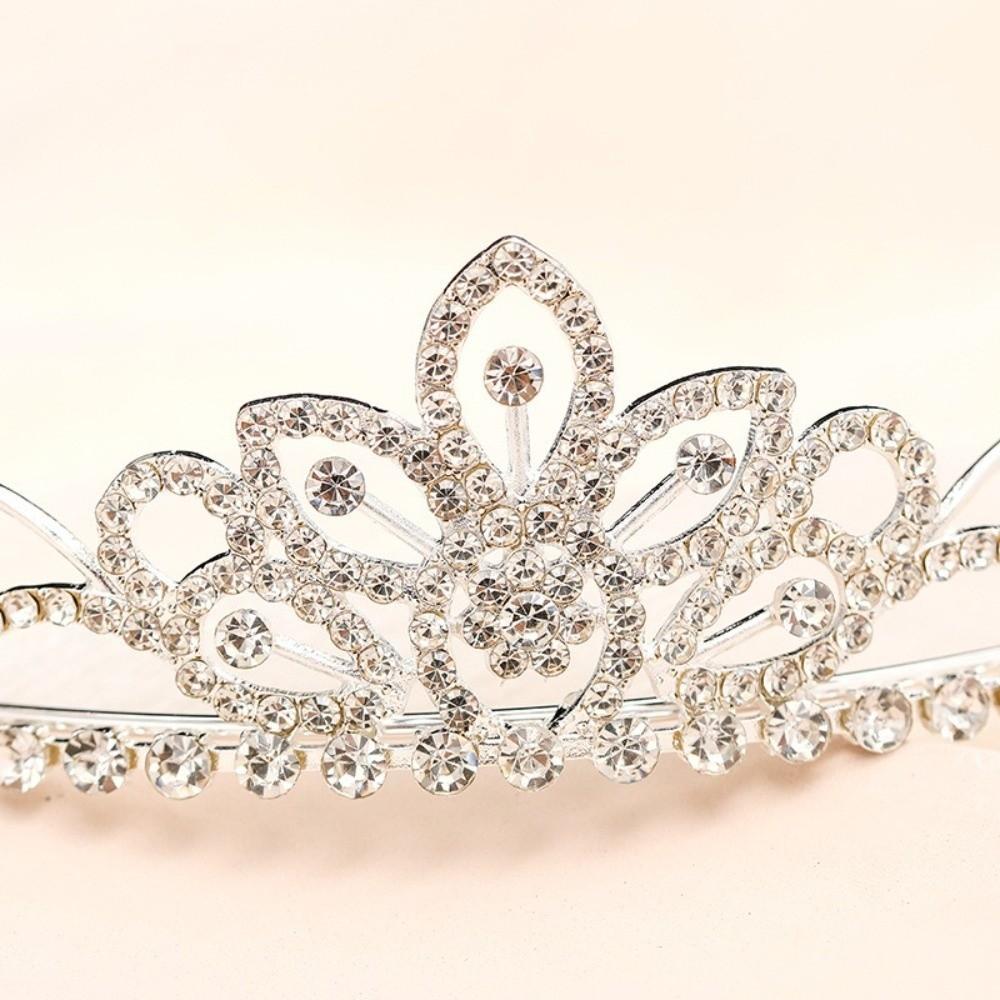 Vintage Queen Princess Crown Rhinestone Crystal Bridal Tiaras New Bridal Headband  Birthday Gift