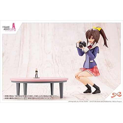 Kotobukiya (KOTOBUKIYA) Gennai Ao (Wakaba Girls' High School, Winter Uniform) from "Sousai Shojo Teien" 1/10 Scale Plastic Model JK004, Approximately