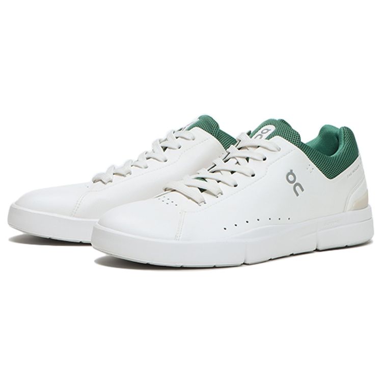 ON The Roger Advantage White Green Men Sneakers 48.98515