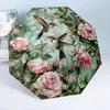 Hummingbirds And Roses Garden 8-Frame for Travel, Camping, Casual Lightweight Portable Umbrella, Essential for Every Family Holidays Birthday Gift