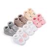 Autumn and Winter 0-6 Months Handmade Knitted Baby Wool Shoes Perfect for Newborns and Full-Month Babies Won't Come Off