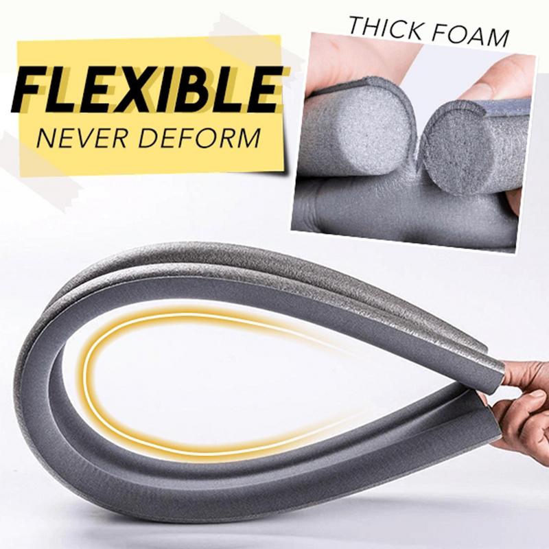 Adjustable Door Bottom Seals Strip Weather Strip Under Door Draft Stopper Thicker Anti-Cold Gap Blocker Sealing Weather Strip