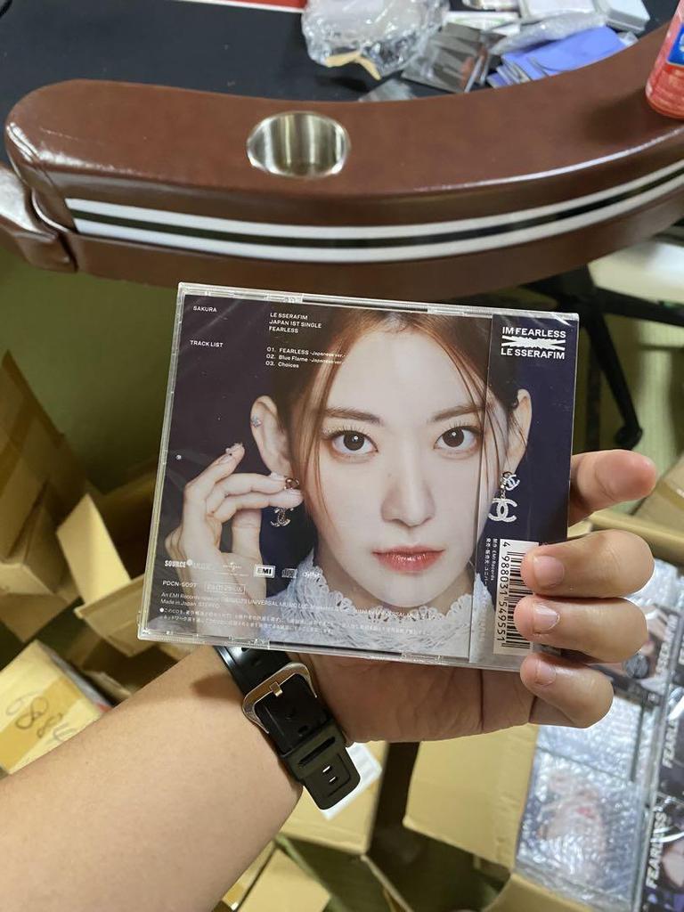 [USED] LE SSERAFIM FEARLESS First Press Limited Edition 5 discs