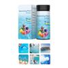 50/100 Strips Water Tester Water Total Chlorine Bromine Testing for Pool Fish Pond Water Quality Testing