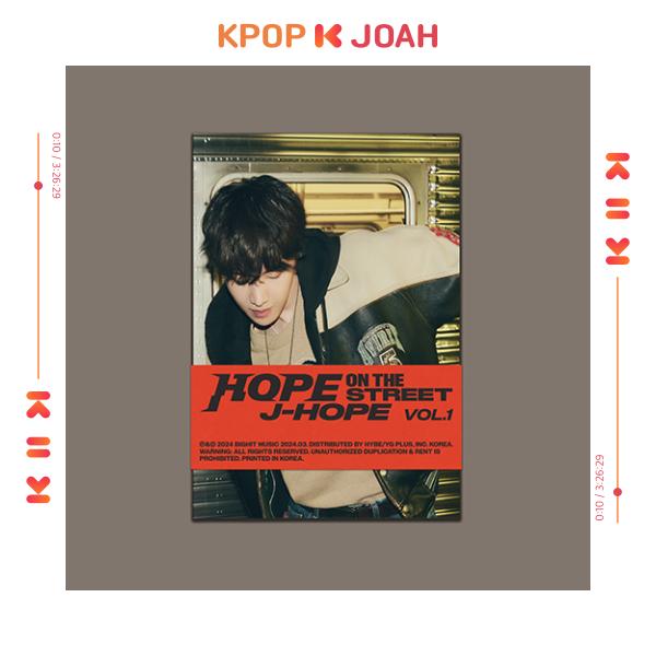 

BTS J-HOPE - Special Album [HOPE ON THE STREET VOL.1] (WEVERSE ALBUMS VERSION) WEVERSE ALBUMS VERSION