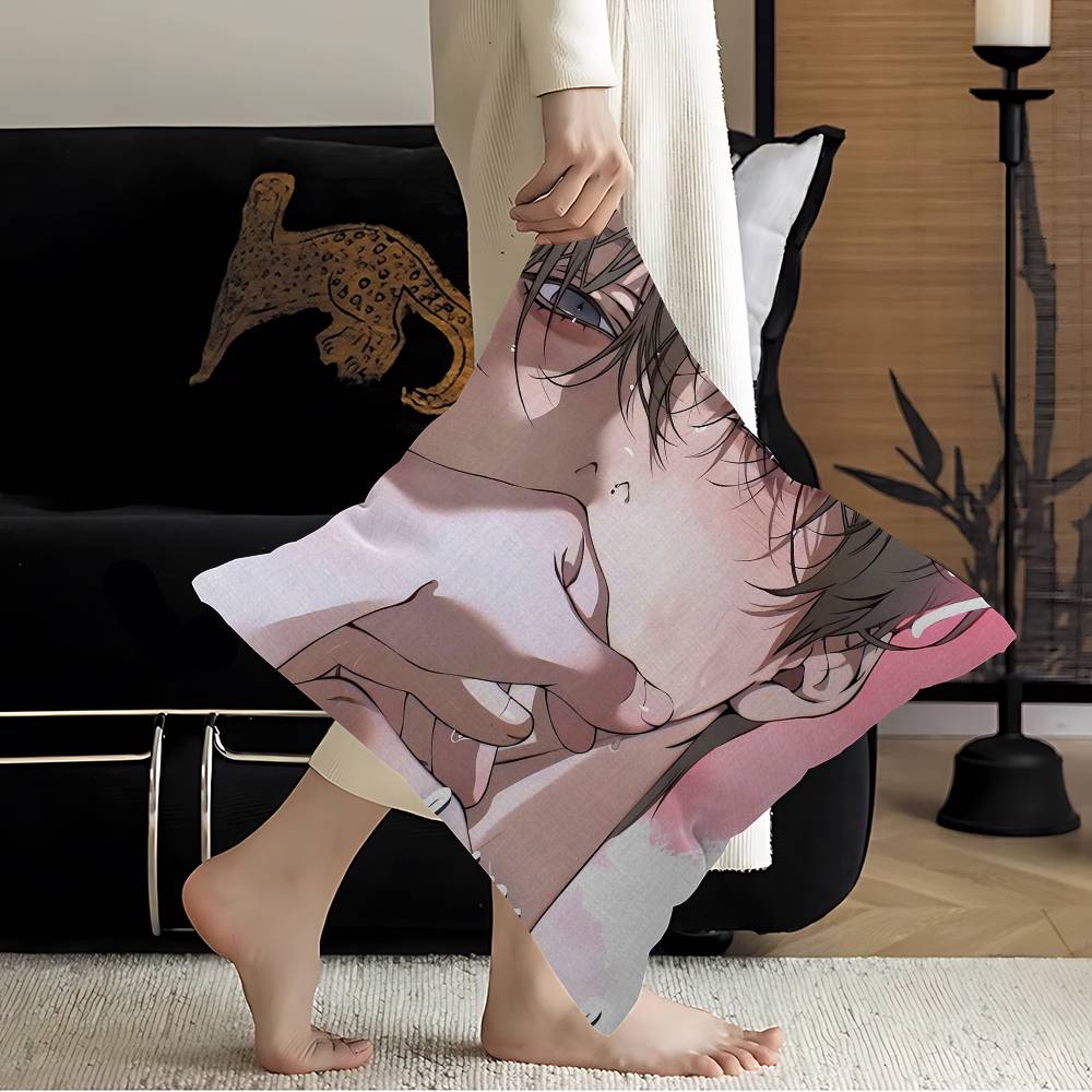 Anime Lost In The Cloud Cushion Cover Inches Farmhouse Decor Home Throw Pillow Covers for Couch Decorations