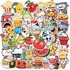 50 Cartoon Mood Life Graffiti Stickers Personalized Decorative Guitar Notebook Suitcase DIY Waterproof