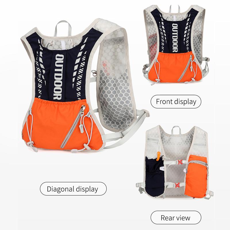 Running Hydration Vest Reflective Cycling Backpack Bicycle Bags Outdoor Sport Climbing Hiking Road Bike Hydration Backpack