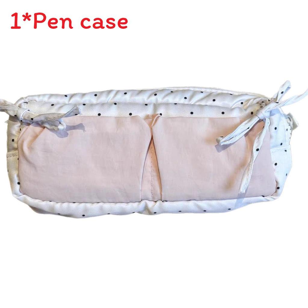 

Koreaninspired Style Large Storage Pouch With Bow Design For Students And Gift Giving