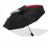 1pc Angel Devil Wings Contrast Umbrella with Plastic Handle, Suitable for All Seasons Outdoor PT396