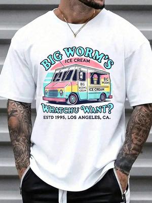 Big Worm's Ice Cream Unisex T-Shirt