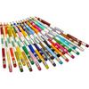 CRAYOLA ERASABLE kredki z gumką 24 kolory