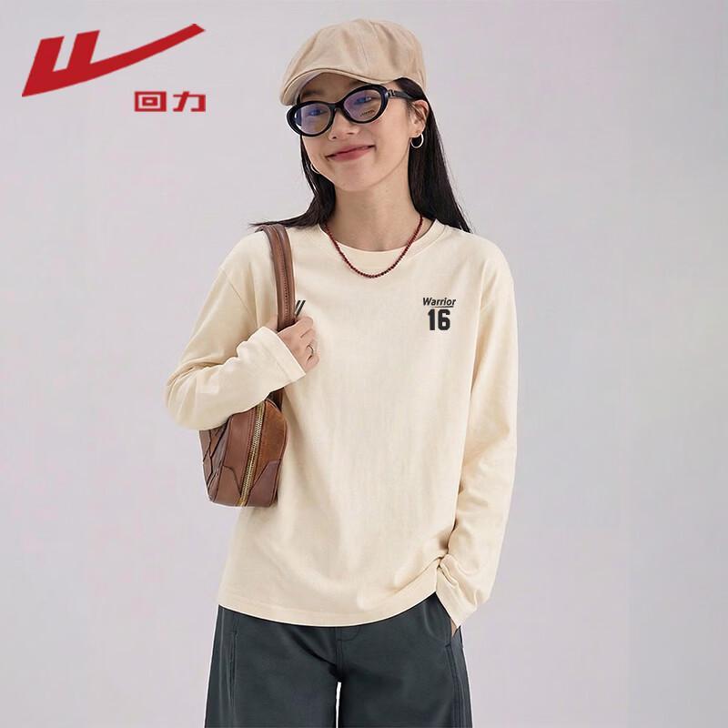 Warrior Women s Round Neck Pure Cotton Long Sleeve T-Shirt L