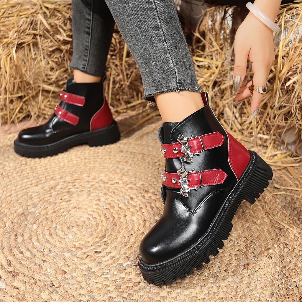 Fashion Women Ankle Boots Women 2025 New Luxury Mid Calf Boots Big Size Comfortable Platform Women Shoes Fashion Outdoor Designer Boots