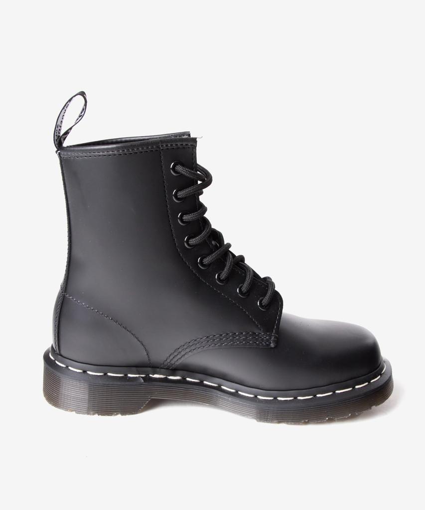 24758001 1460 White Stitch 8 Hole Boots BLACK [Dr. Martens] [Used]