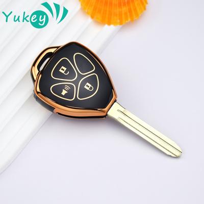 3 Buttons TPU Car Remote Key Cover Case for Toyota Camry RAV4 Crown Avalon Corolla Reiz Venza Matrix Yaris Bag Accessories