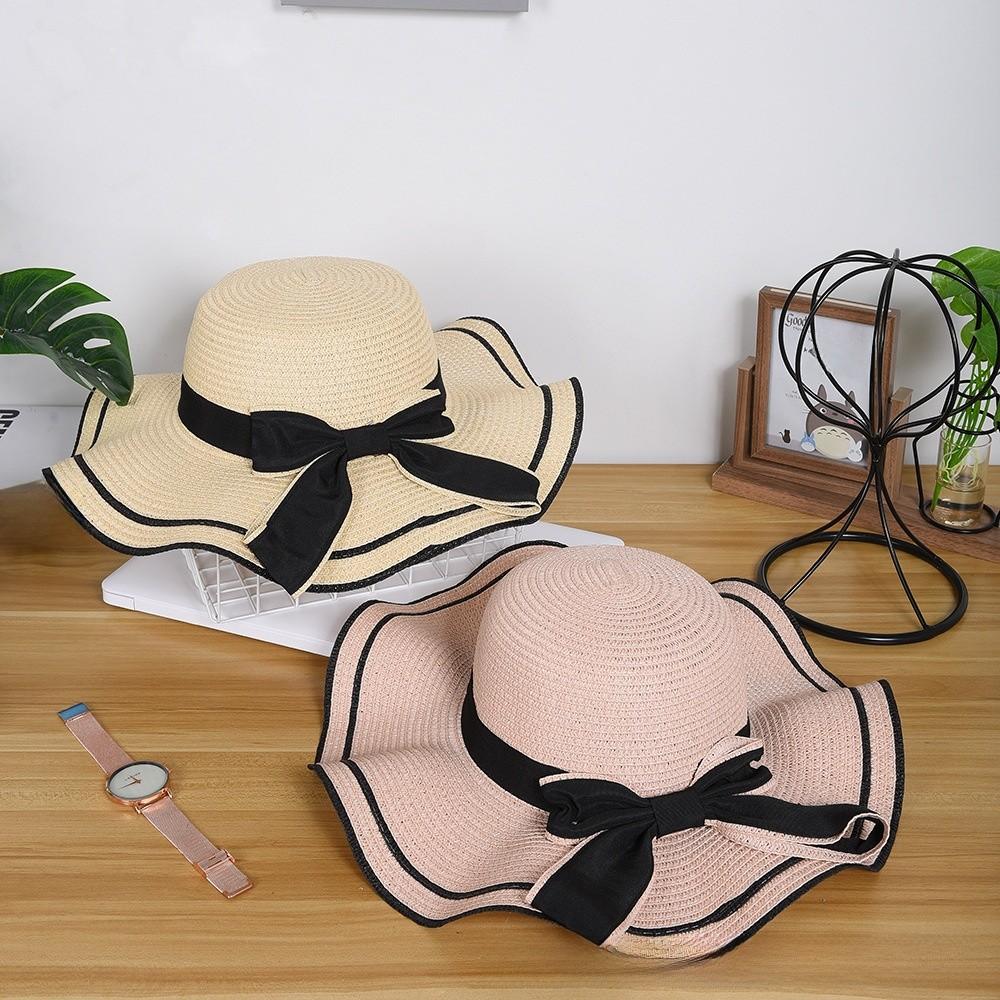 Summer Beach Hat With Wide Brim Sun Protection For Women Outdoor Sun Hat For Vacation
