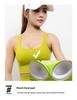 Women's Yoga Set: Spaghetti Strap Sports Bra with Fixed Pads & High Waist Fitness Pants