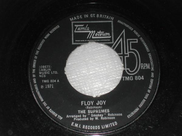 

7inch Record SUPREMES - Floy Joy TNG804 Tamla Motown 1972 UK Soul/Funk Used