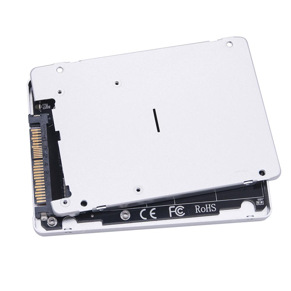 M.2 SSD To U.2 Adapter Card M.2 NVME SSD To U.2 SFF-8639 Adapter PC-E3.0X4 Hard Disk Adapter Card with Case for Desktop Computer