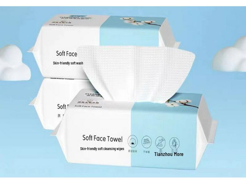 Disposable Thickened Cotton Face Towel for Makeup Removal and Cleansing