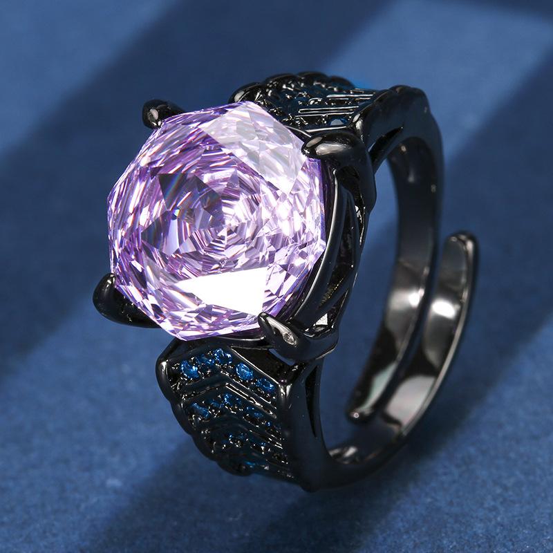 

Ювелирные изделия Медное основание Позолоченное Роланд Темперамент Легкая роскошь Набор Основной камень 14-12 мм