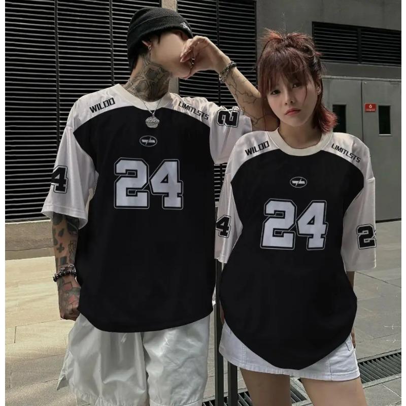 Summer Women's Round Neck T-Shirt Outdoor Fashion Casual Short-Sleeved 3d Cartoon Printing Pattern Oversized Women's Clothing