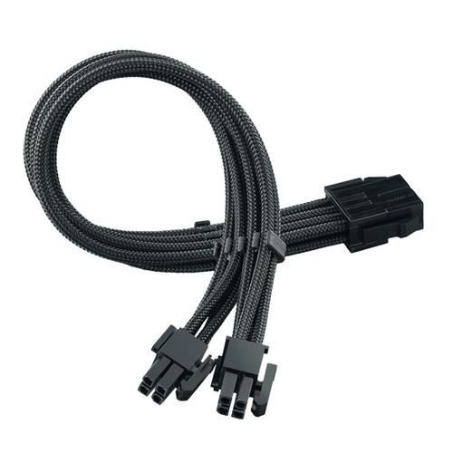 Câble D'alimentation - SILVERSTONE - SST-PP07E-EPS8B - 30CM - 8-pin EPS12V - Noir