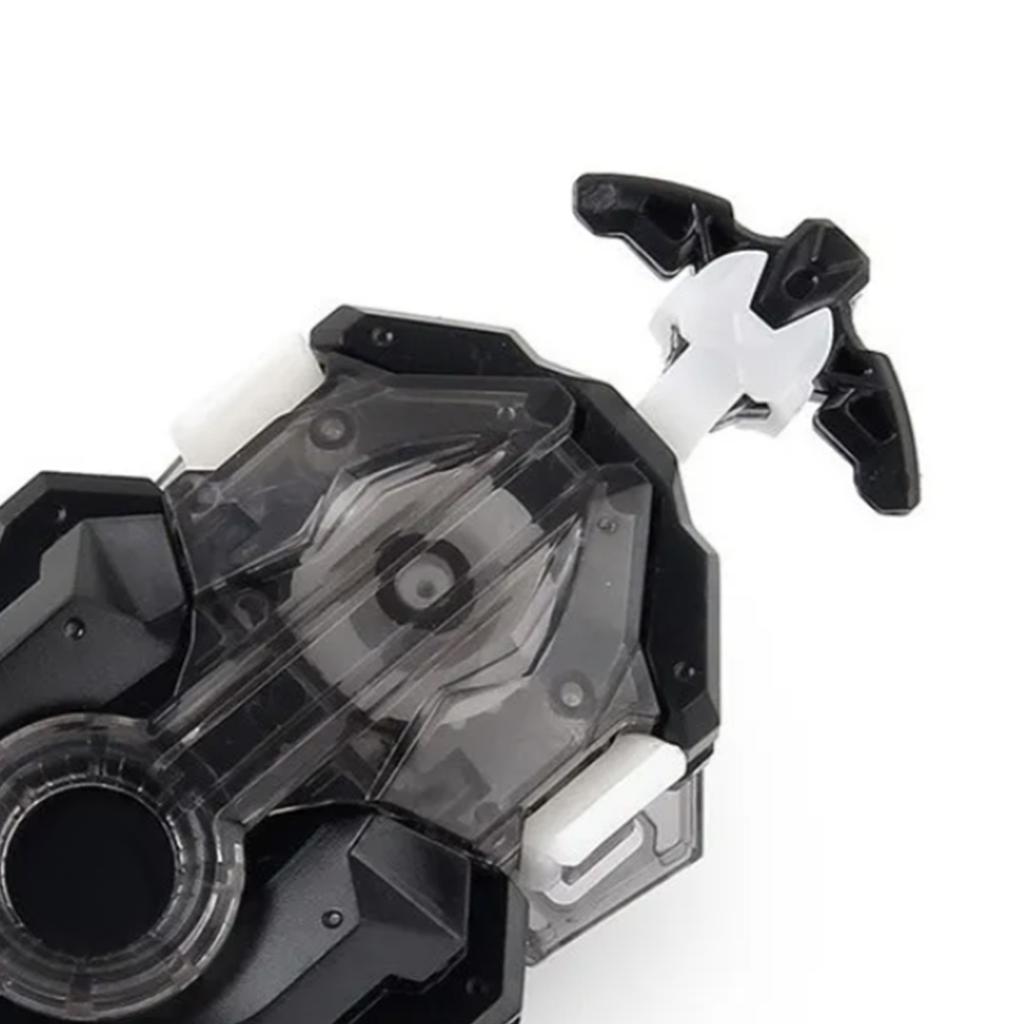 String Bey Wire Launcher Left Right 2 Way Launcher Toys for Kids Children Gifts Black