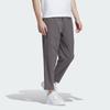 Adidas Aeroready Must-Have Pants Solid Color Logo Tapered Cropped Woven Sports Pants Men Pants Charcoal IT3982