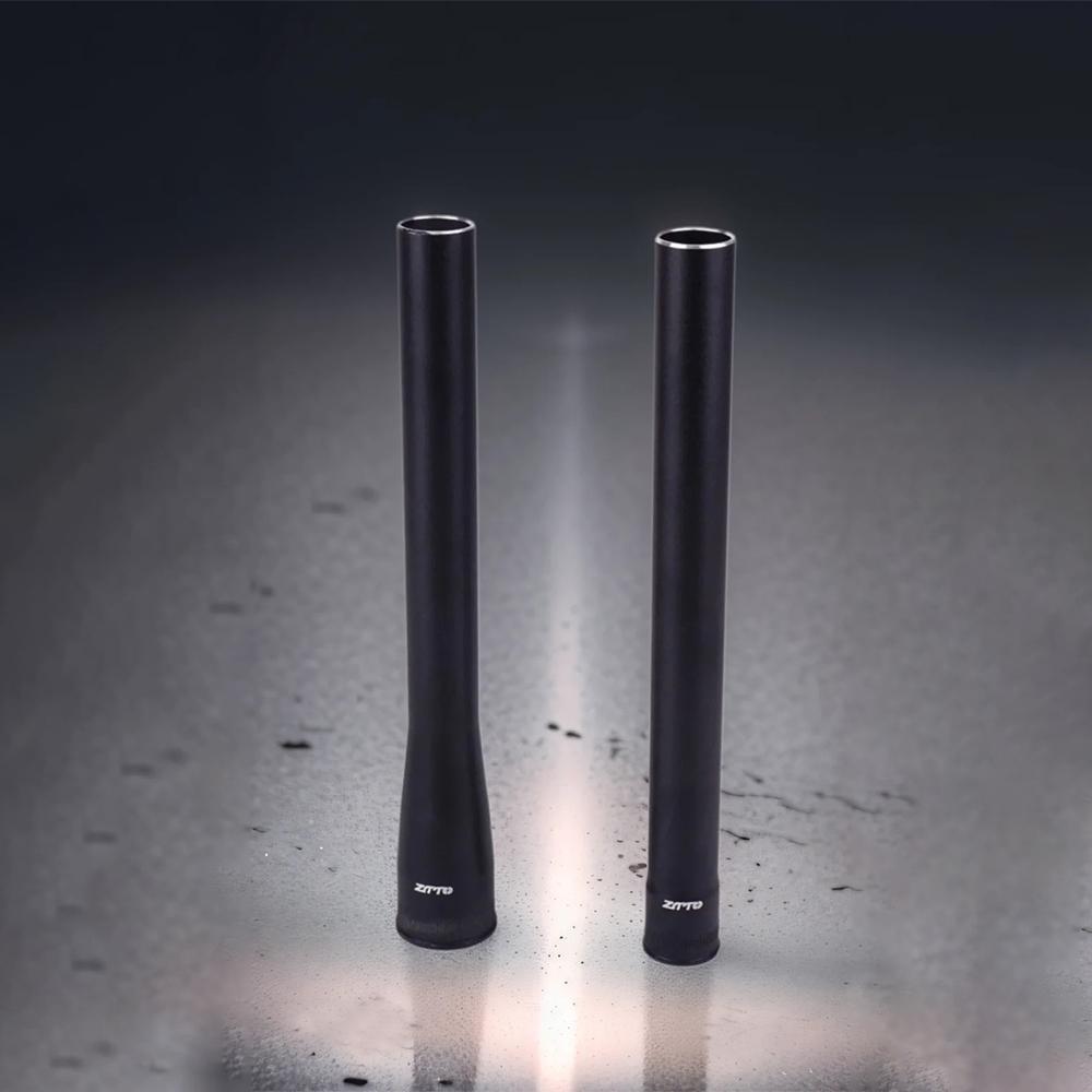 ZTTO Bicycle Front Fork Head Tube Aluminum Alloy MTB Road Bike Air Front Suspension Straight Tapered Standpipe 1/2 1/8 28.6mm