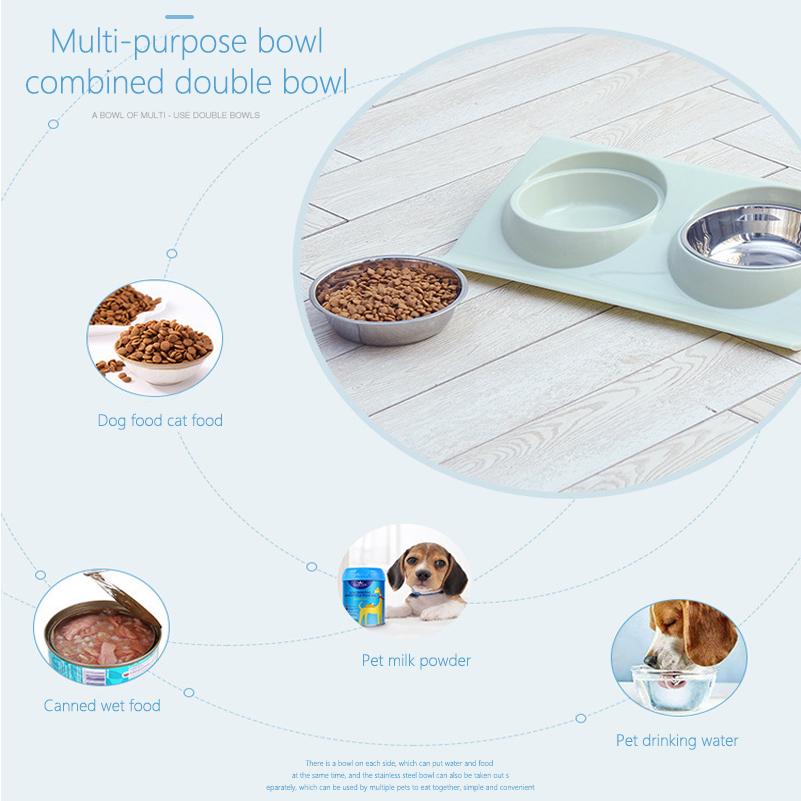 multiple dog feeding station