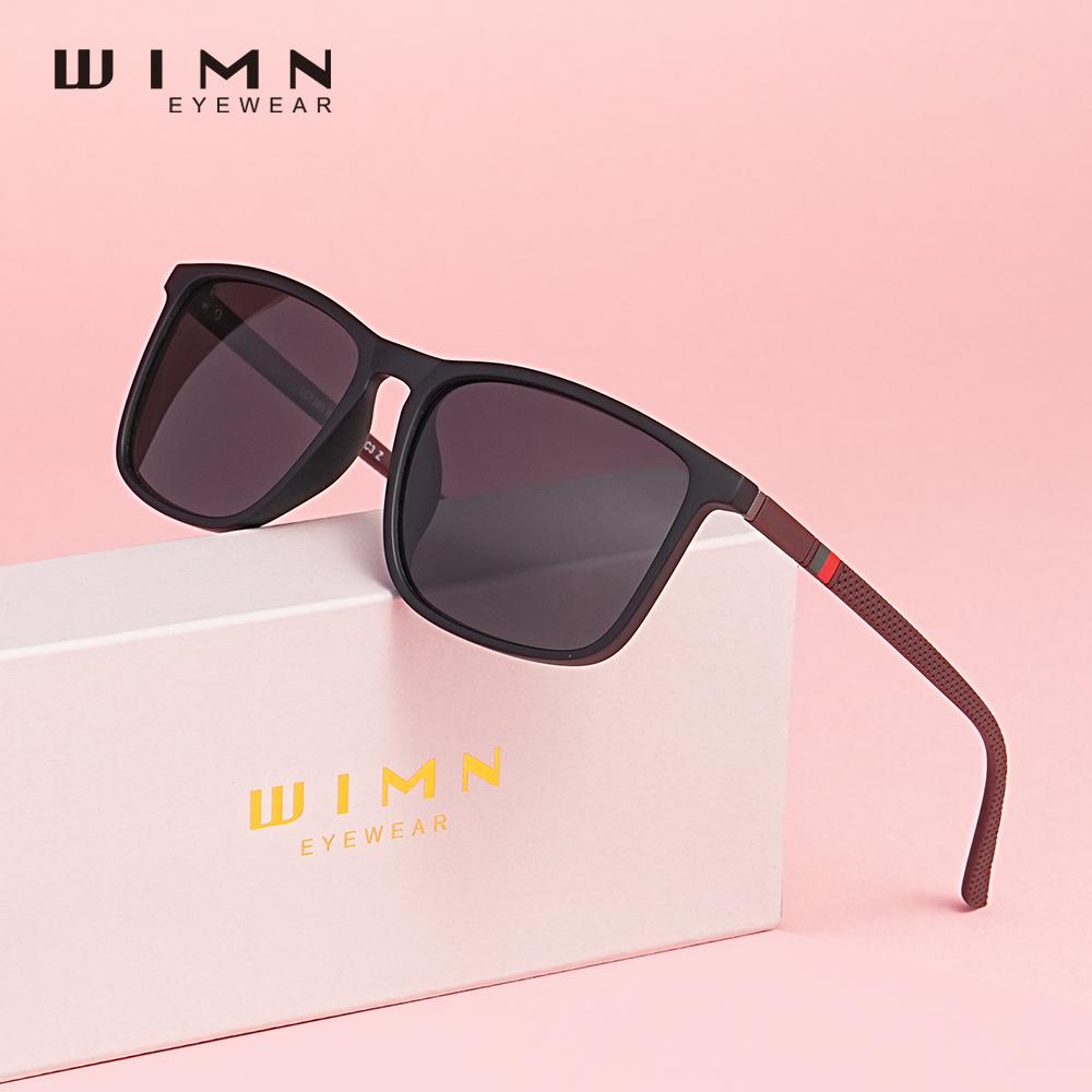 WIMN Brand Polarized Women Sunglasses Anti-UV400 Sun Glasses Protect Rectangle Outdoor Sports Eyewear